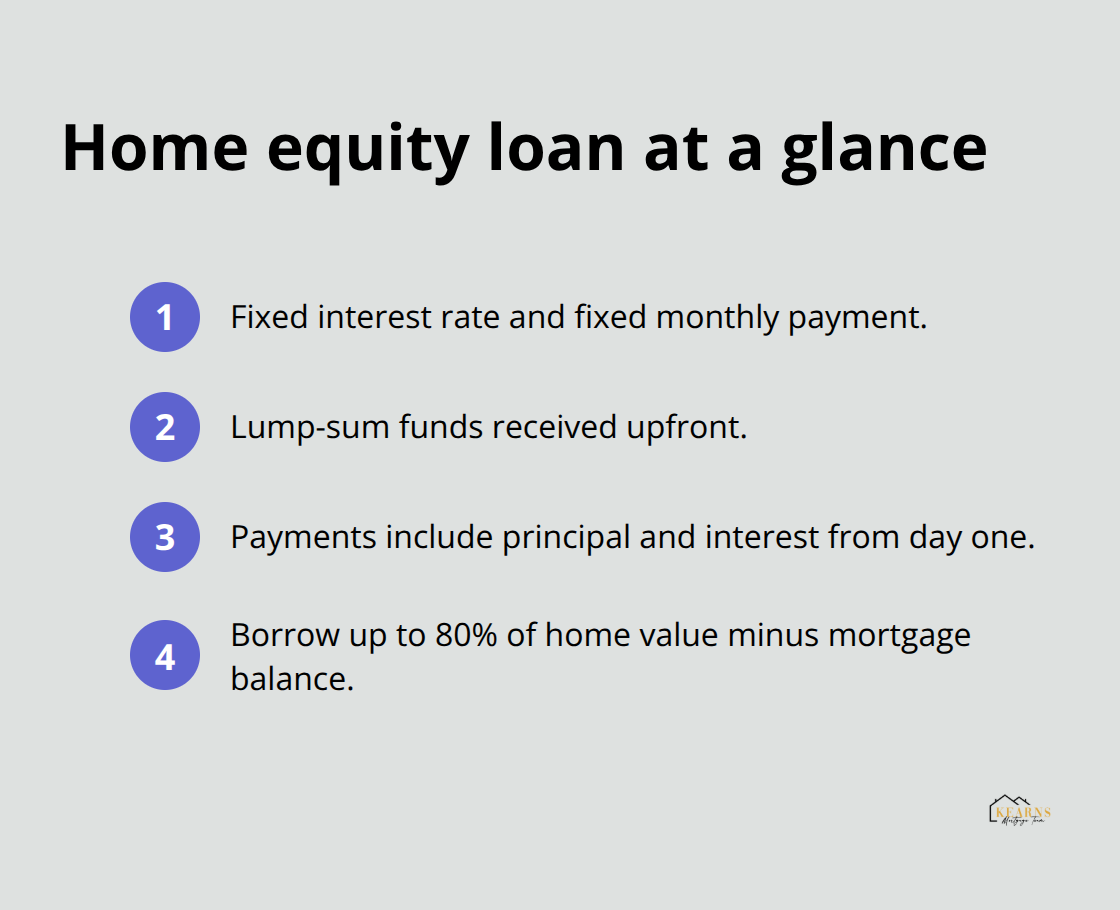 Key features of a home equity loan - home equity loan vs heloc