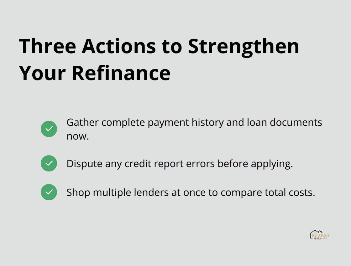 Checklist of key steps to prepare for refinancing a seller-financed mortgage. - refinancing a seller financed mortgage